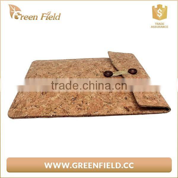 Wholesale cork laptop bag vegan cork laptop bag