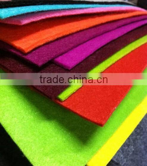 15072509 Colorful wool felt for handicfats, needle punch felt/colorful felt