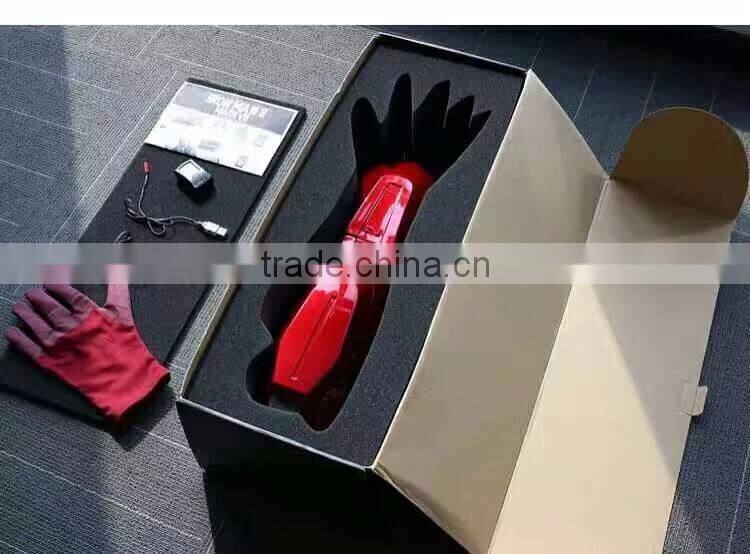 New arrival cool ironman arm 1:1 wearable MK7 Flashing Light Arm gloves,Cosplay Costume Remote Control Gloves With LED Light