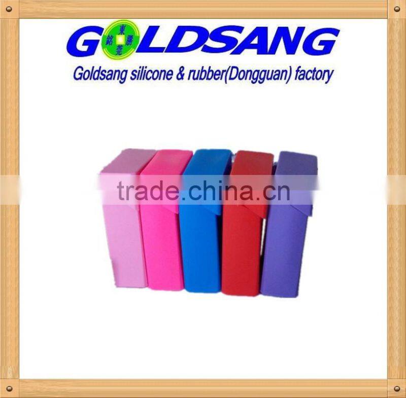 Eco-friendily silicone cigaretee case promotion gift