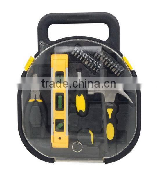 TOPRANK 25 piece household tool set in carry box packing heavy duty