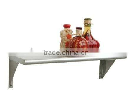 Seville Classics 24-Inch by 8-1/4-Inch Stainless Steel Wall Shelf