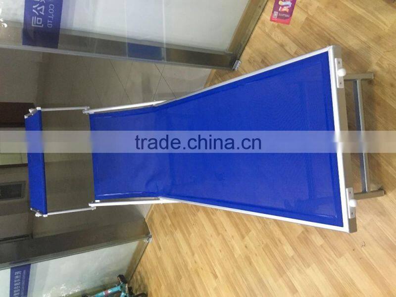Unique bech folding chair sun shade bed