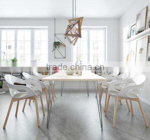 Globla supplier Metal 40 inch chrome plating 3 rod iron dining table leg