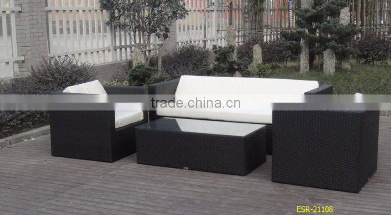 2017 outdoor KD outdoor curved sofas