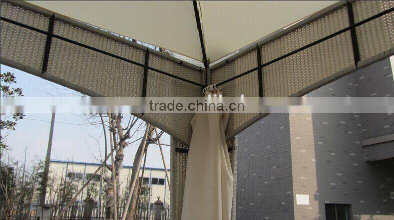 Pe rattan gazebo