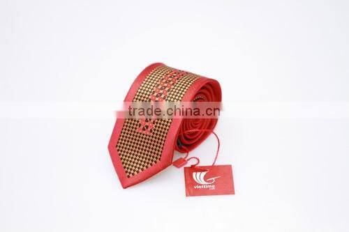 Silk men tie various colors and designs