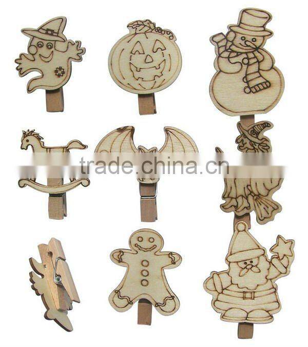 Clothes Clips - Wooden Clip