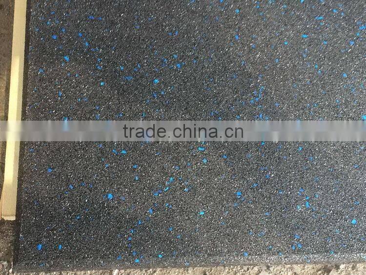Low price high density insulation rubber flooring mat