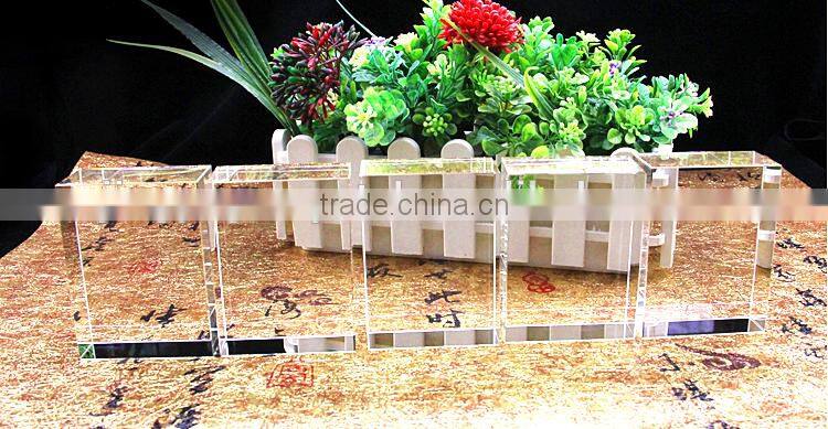 2016 Newest inner 3d laser crystal cube with led base