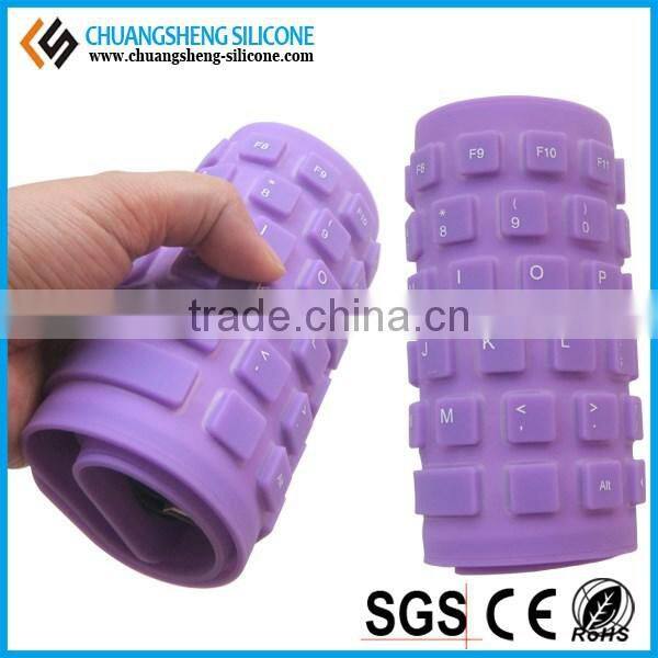 FLEXIBLE AND SILENCE USB SILICONE KEYBOARD IS ON SALE