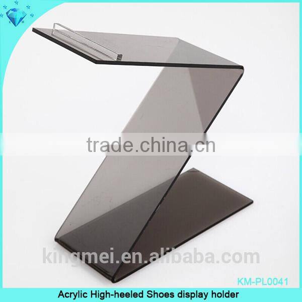 Fashion and high Acrylic High-heeled Shoes display stand rack