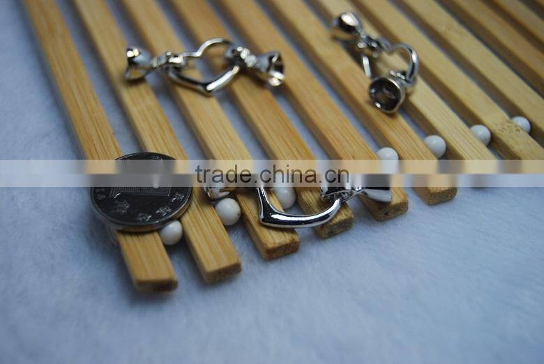 heart shape 925 sterling silver clasp