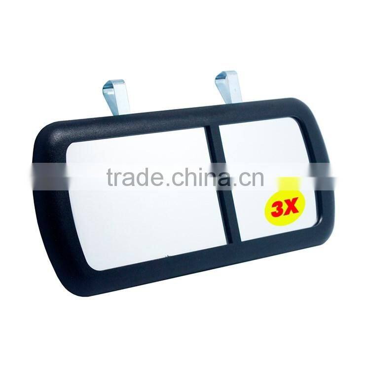 New model wide view Car truck 2 glasses cosmetic mirror