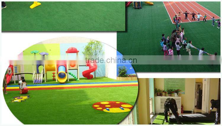 non-allergenic good surface Synthetic Lawn for playgrounds
