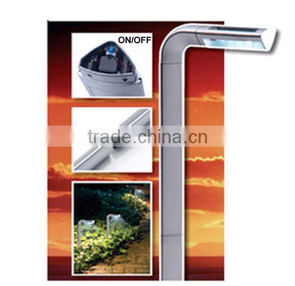 2PCS Plastic 4 LED Solar Garden Light Lawn Lamp 7 Style Spike Road Pathway Decor