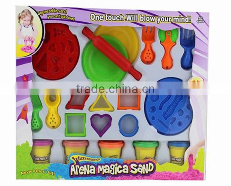 Funny play magic sand arts and kinds of magic sand model for sale