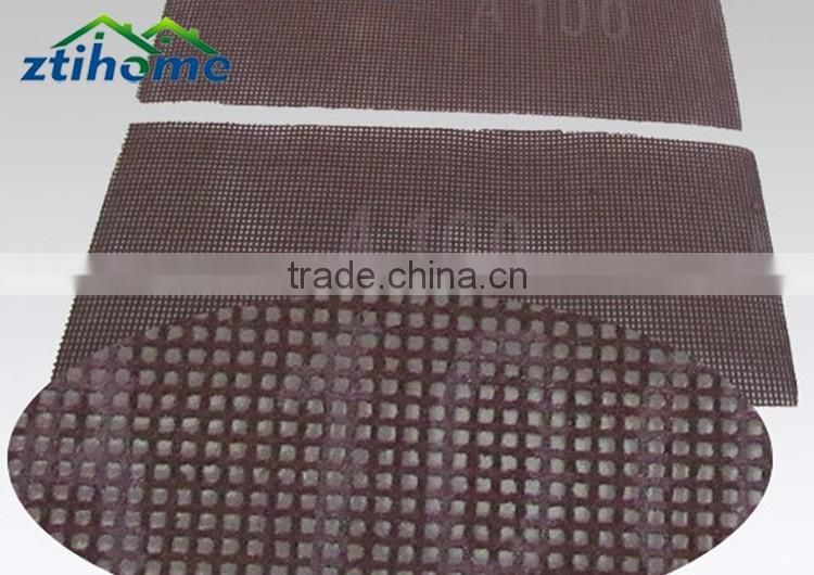 Fiberglass screen sheet roll round disc types for sanding wall