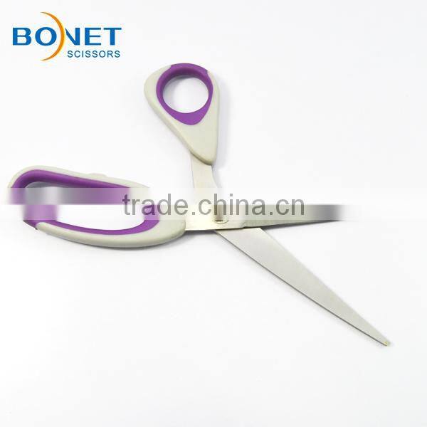 SHO0022P CE Certificated 9'' plastic household hot scissors