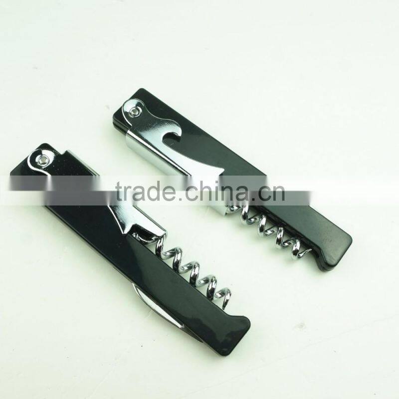 44065 3 in 1 stainless steel Wine Corkscrew waiters corkscrew
