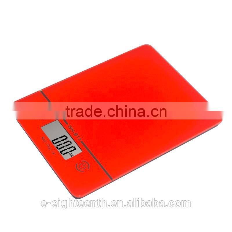 2016 new arrival hot sale Digital Kitchen Scale Compact Electronic Diet Bake Food Postal Scale 11lb 5kg