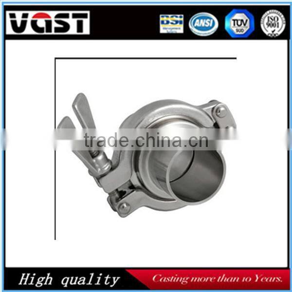 Adjustable tri clover clamp stainless steel clamp