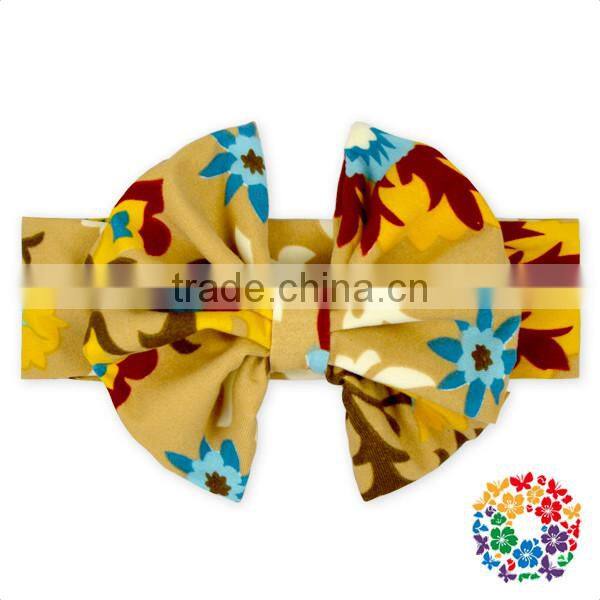 High Quality Baby Hairband FAUX SUEDE Pattern Soft Headband Handmade Headbands For Baby Girls