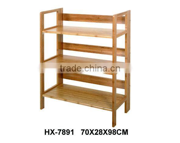 bamboo show shelf