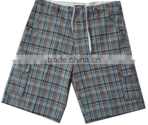 BZ-1025 custom shorts check shorts surf shorts