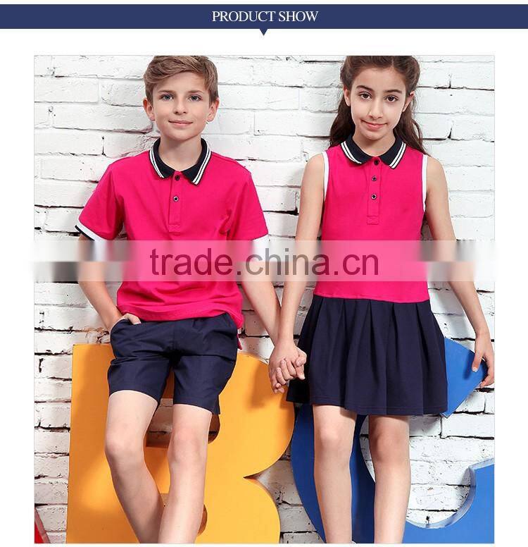 New Design Cotton Polo Shirt For Students Wear