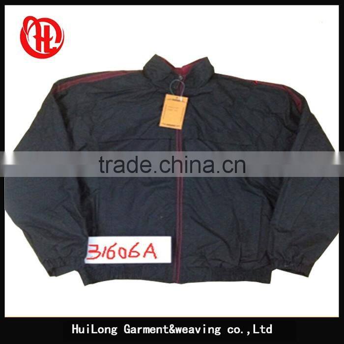 man clothing manufacturers winter jackets men micro fibre PVC jacket