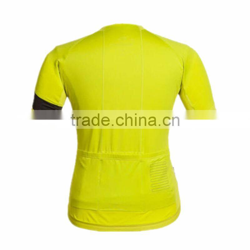 Team cycling Jersey - Mens XL Extra Large - Chartreuse / Charcoal Yellow BNWT