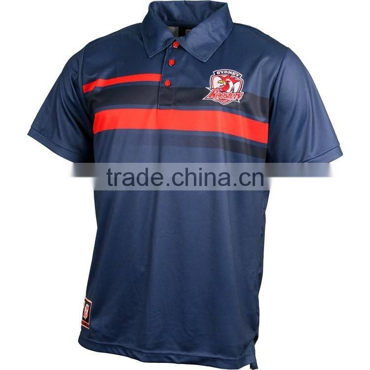 High quality 100% polyester mens wholesale polo shirt