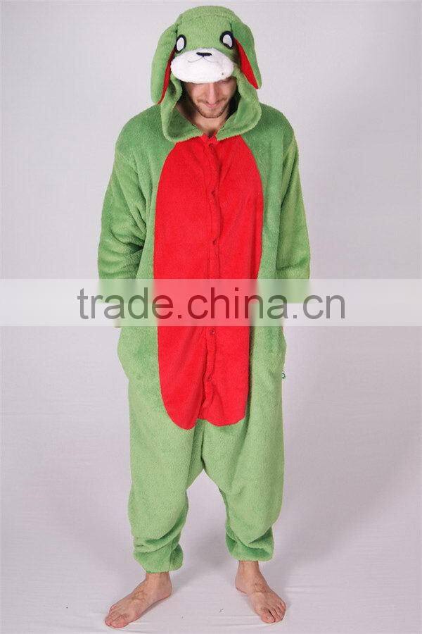 Super quality hot sell high quality adult footless pajamas onesie