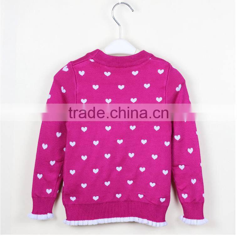2016 fashion low price flower low MOQ color combination embroidery on sweater