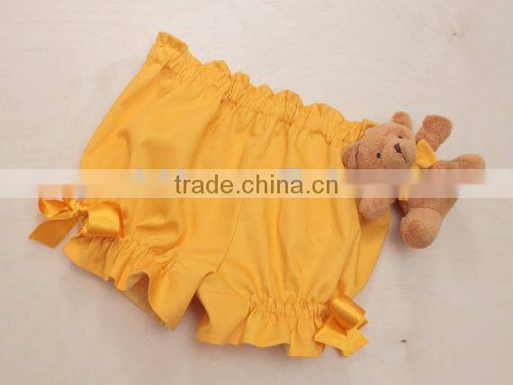 Khaki Linen Ruffle Pants 3 Layers Ruffle Baby Trousers 2 Year Old Girl Pants