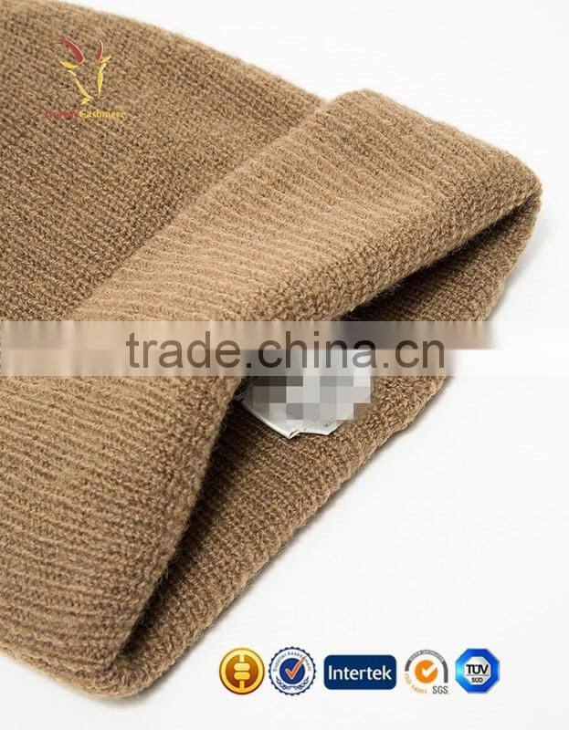Knitted Beanie Hat Cashmere Custom Beanies Cap