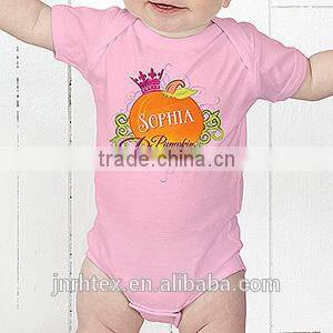 Organic cotton baby clothing printed,custom your own newborn baby clothing wholesale china