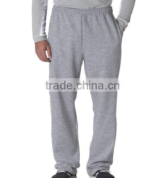 OEM bulking buy open bottom polyester/cotton yarn custom cigarette pants men