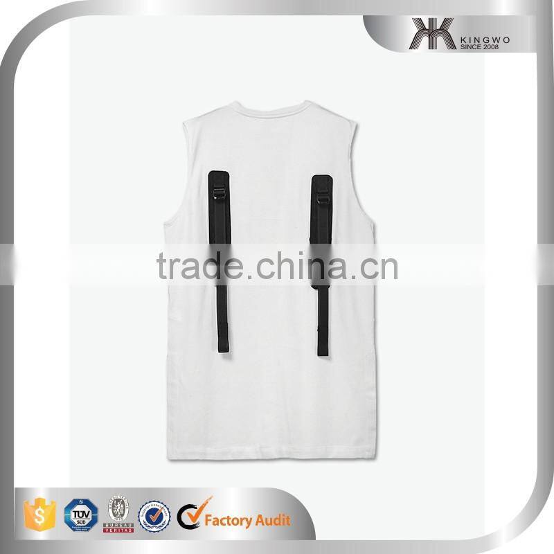 white sleeveless t shirt latest t shirt design for men