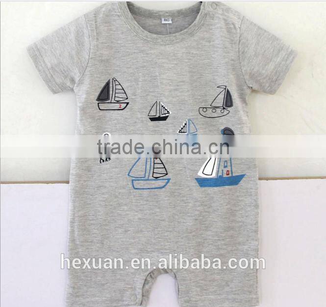 hot sale boutique baby clothes Summer baby boys 100%cotton short