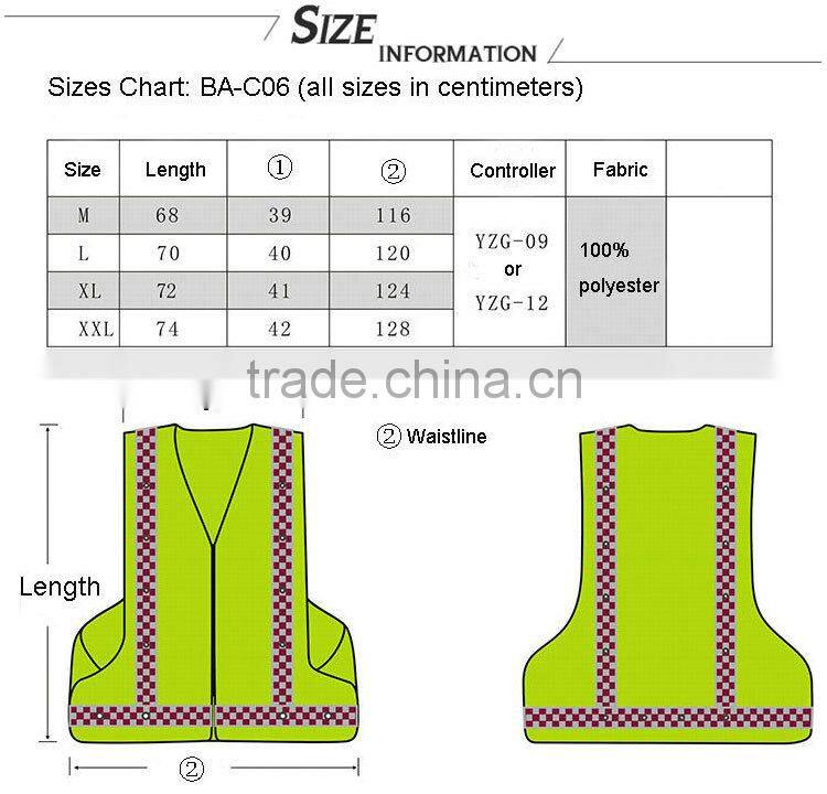 promotion utility vest uniform security guard vest green