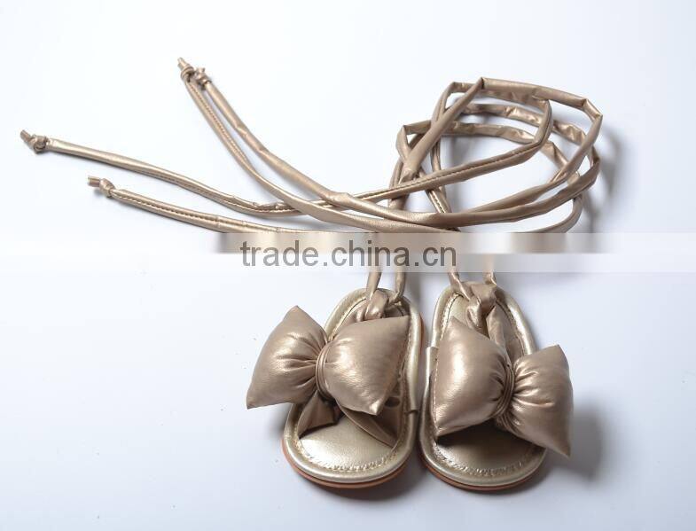 Big bow cute baby summer sandals, baby summer shoes