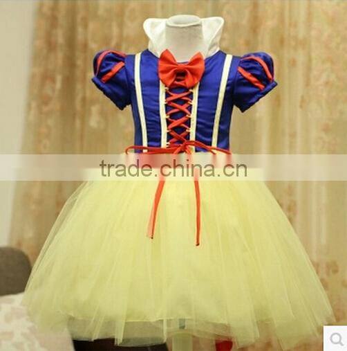 Snow White princess performance dress costume& snow white for baby girl