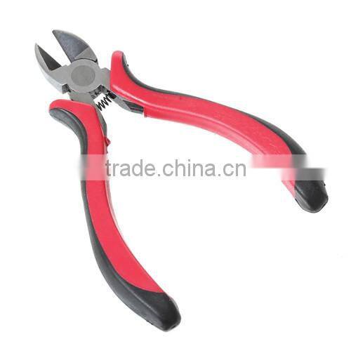 Black & Red Stainless Steel Diagonal Cutting Pliers For Jewelry Making