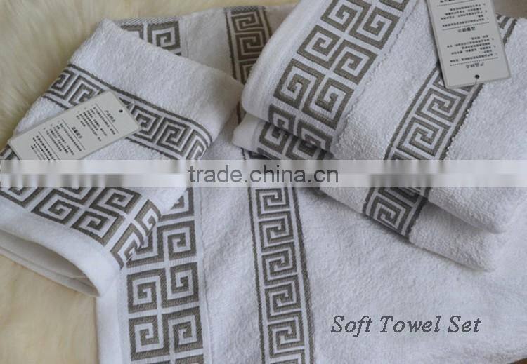 Hotel bath set living towels luxury thin hotel bath towels customized logo