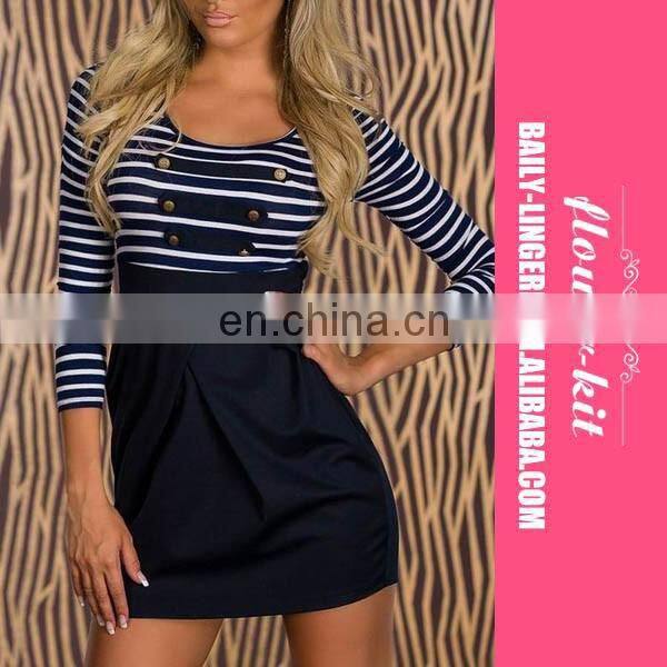 Mini Black Criss Cross Back Bowknot Pleated Dress