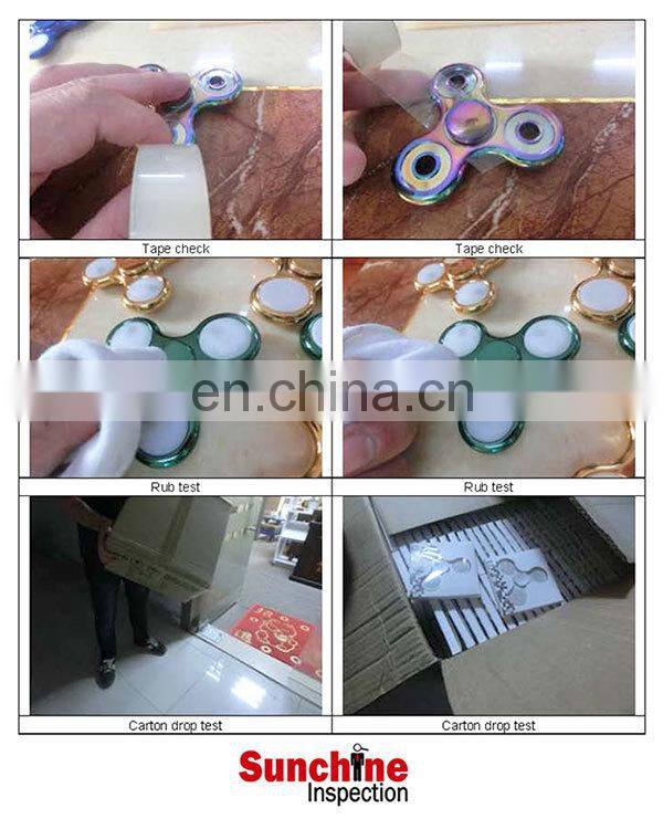 Fidget Spinner Quality Inspection Service / Product Quality Control Inspection and Testing / Sample Inspection Report