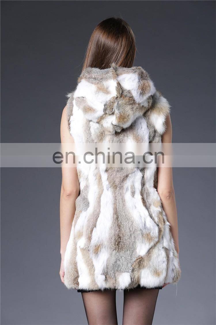 2016 alibaba europe styles winter fur jackets with hood