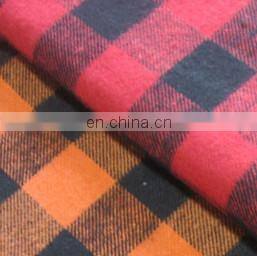 100% Cotton flannel fabric for shirt or thin blanket